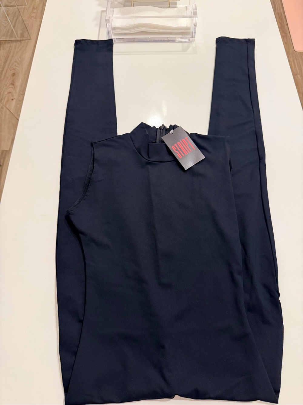 STRIPT Coco Sleeveless Mock Neck Jumpsuit